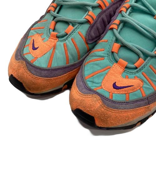 NIKE（ナイキ）NIKE (ナイキ) AIR MAX 98 QS ブルー×オレンジ サイズ:US10.5　の古着・服飾アイテム