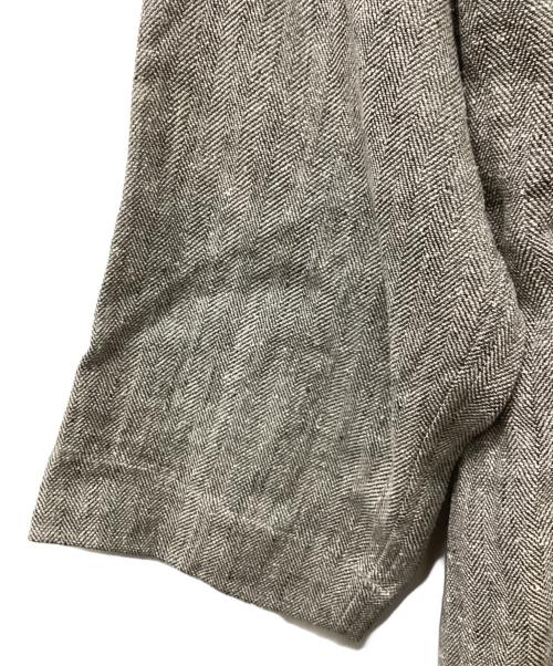 KAGURE（カグレ）KAGURE (カグレ) シルクリネンチェスターコート グレー サイズ:Freeの古着・服飾アイテム