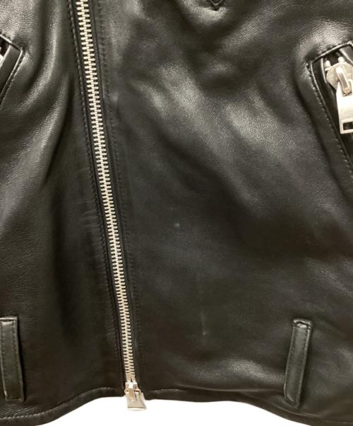 JACKROSE（ジャックローズ）JACKROSE (ジャックローズ) ダブルライダースジャケット ブラック サイズ:4の古着・服飾アイテム