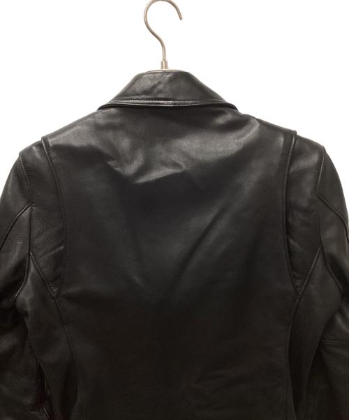 JACKROSE（ジャックローズ）JACKROSE (ジャックローズ) ダブルライダースジャケット ブラック サイズ:4の古着・服飾アイテム