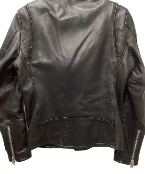 JACKROSE（ジャックローズ）JACKROSE (ジャックローズ) ダブルライダースジャケット ブラック サイズ:4の古着・服飾アイテム