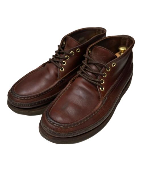 RUSSELL MOCCASIN（ラッセルモカシン）RUSSELL MOCCASIN (ラッセルモカシン) チャッカブーツ ブラウン サイズ:8の古着・服飾アイテム