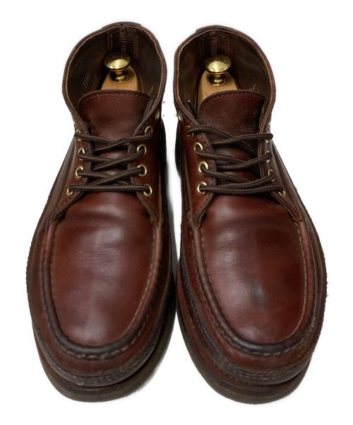RUSSELL MOCCASIN（ラッセルモカシン）RUSSELL MOCCASIN (ラッセルモカシン) チャッカブーツ ブラウン サイズ:8の古着・服飾アイテム