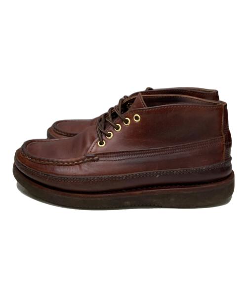 RUSSELL MOCCASIN（ラッセルモカシン）RUSSELL MOCCASIN (ラッセルモカシン) チャッカブーツ ブラウン サイズ:8の古着・服飾アイテム