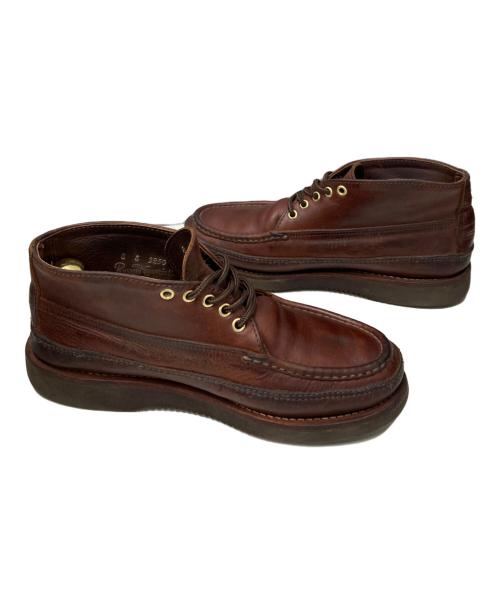 RUSSELL MOCCASIN（ラッセルモカシン）RUSSELL MOCCASIN (ラッセルモカシン) チャッカブーツ ブラウン サイズ:8の古着・服飾アイテム