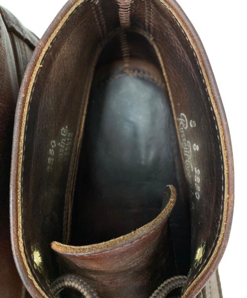 RUSSELL MOCCASIN（ラッセルモカシン）RUSSELL MOCCASIN (ラッセルモカシン) チャッカブーツ ブラウン サイズ:8の古着・服飾アイテム
