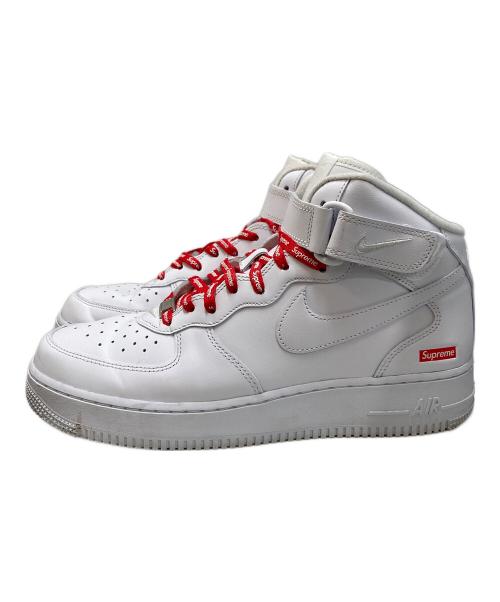 SUPREME（シュプリーム）SUPREME (シュプリーム) NIKE (ナイキ) ハイカットスニーカー ホワイト サイズ:27cmの古着・服飾アイテム