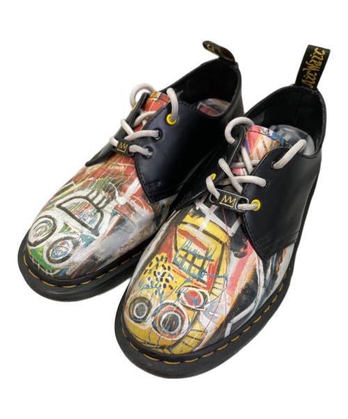 Dr.Martens（ドクターマーチン）Dr.Martens (ドクターマーチン) 3ホールシューズ ホワイト×ブラック サイズ:7UKの古着・服飾アイテム