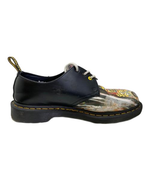 Dr.Martens（ドクターマーチン）Dr.Martens (ドクターマーチン) 3ホールシューズ ホワイト×ブラック サイズ:7UKの古着・服飾アイテム