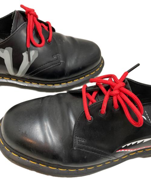 Dr.Martens（ドクターマーチン）Dr.Martens (ドクターマーチン) A BATHING APE (ア ベイシング エイプ) Mastermind (マスターマインド) シューズ ブラック サイズ:UK7の古着・服飾アイテム