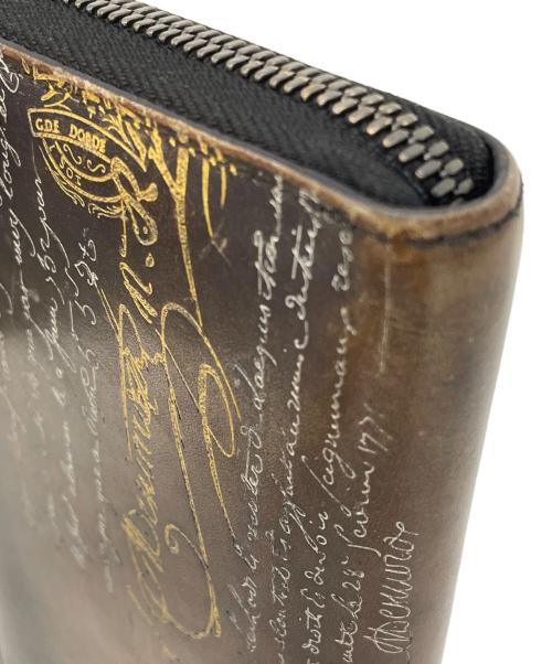 Berluti（ベルルッティ）Berluti (ベルルッティ) ラウンドファスナー長財布 ブラウンの古着・服飾アイテム