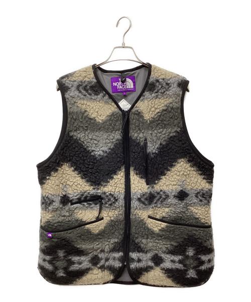 THE NORTHFACE PURPLELABEL（ザ・ノースフェイス パープルレーベル）THE NORTHFACE PURPLELABEL (ザ・ノースフェイス パープルレーベル) WINDSTOPPER Field Vest ブラック サイズ:Lの古着・服飾アイテム