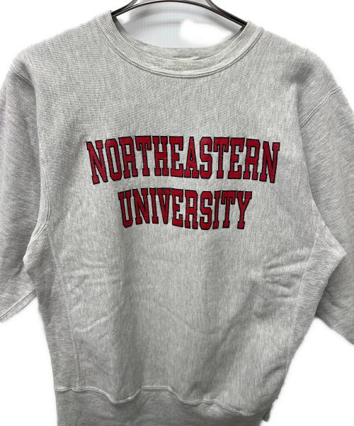 Champion REVERSE WEAVE（チャンピオン リバース ウィーブ）Champion REVERSE WEAVE (チャンピオン リバース ウィーブ) クルーネックスウェット グレー サイズ:Lの古着・服飾アイテム