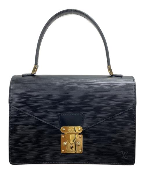 LOUIS VUITTON（ルイ ヴィトン）LOUIS VUITTON (ルイ ヴィトン) コンコルドハンドバッグ ブラックの古着・服飾アイテム