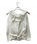 ISSEY MIYAKE (イッセイミヤケ) ノースリーブブラウス ホワイト サイズ:4：13000円