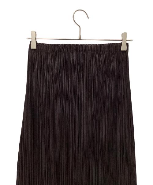 PLEATS PLEASE（プリーツプリーズ）PLEATS PLEASE (プリーツプリーズ) プリーツスカート ブラウン サイズ:2の古着・服飾アイテム