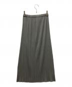 PLEATS PLEASEプリーツプリーズ）の古着「プリーツスカート」｜グレー