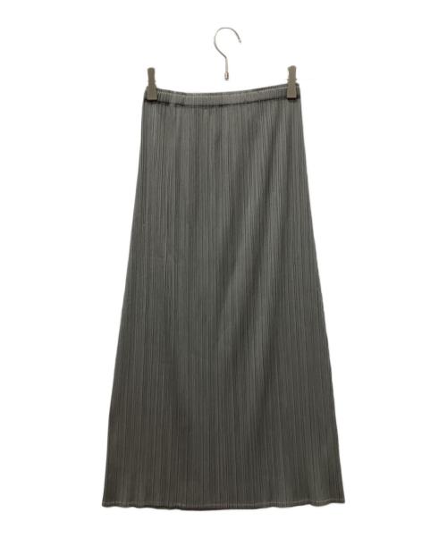 PLEATS PLEASE（プリーツプリーズ）PLEATS PLEASE (プリーツプリーズ) プリーツスカート グレー サイズ:1の古着・服飾アイテム