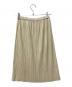 PLEATS PLEASE (プリーツプリーズ) 膝丈プリーツスカート アイボリー サイズ:3：8000円