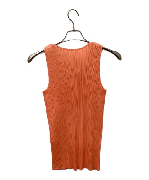 PLEATS PLEASE（プリーツプリーズ）PLEATS PLEASE (プリーツプリーズ) ノースリーブカットソー ピンク サイズ:Mの古着・服飾アイテム