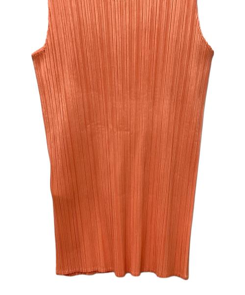 PLEATS PLEASE（プリーツプリーズ）PLEATS PLEASE (プリーツプリーズ) ノースリーブカットソー ピンク サイズ:Mの古着・服飾アイテム