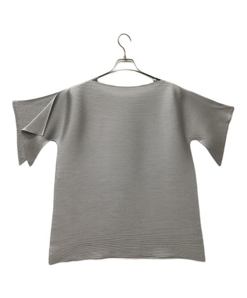 PLEATS PLEASE（プリーツプリーズ）PLEATS PLEASE (プリーツプリーズ) 半袖カットソー グレー サイズ:3の古着・服飾アイテム