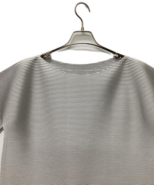 PLEATS PLEASE（プリーツプリーズ）PLEATS PLEASE (プリーツプリーズ) 半袖カットソー グレー サイズ:3の古着・服飾アイテム