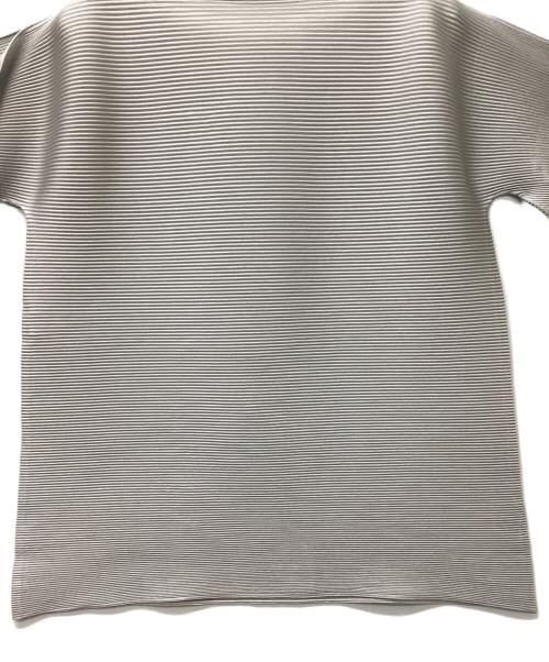 PLEATS PLEASE（プリーツプリーズ）PLEATS PLEASE (プリーツプリーズ) 半袖カットソー グレー サイズ:3の古着・服飾アイテム
