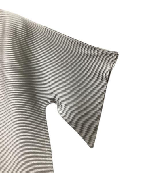PLEATS PLEASE（プリーツプリーズ）PLEATS PLEASE (プリーツプリーズ) 半袖カットソー グレー サイズ:3の古着・服飾アイテム