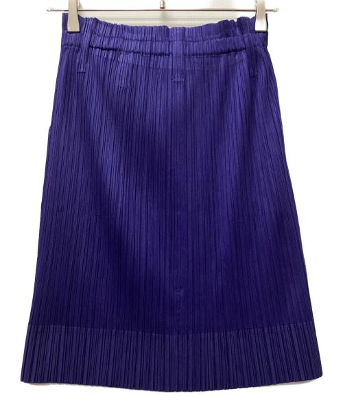PLEATS PLEASE（プリーツプリーズ）PLEATS PLEASE (プリーツプリーズ) プリーツスカート ブルー サイズ:3の古着・服飾アイテム