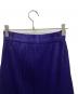 中古・古着 PLEATS PLEASE (プリーツプリーズ) プリーツスカート ブルー サイズ:3：7000円