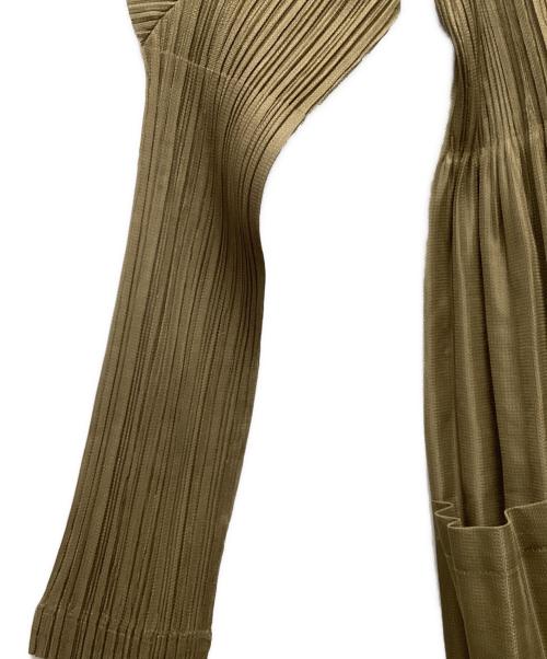 PLEATS PLEASE（プリーツプリーズ）PLEATS PLEASE (プリーツプリーズ) ワンピース ブラウン サイズ:3の古着・服飾アイテム
