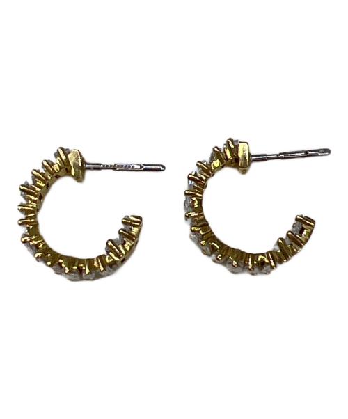 BAQLESS（バックレス）BAQLESS (バックレス) ピアス ゴールドの古着・服飾アイテム