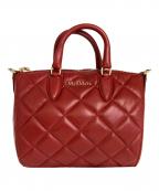 MaxMaraマックスマーラ）の古着「2WAYショルダーバッグ」｜レッド