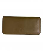 LOEWEロエベ）の古着「ラウンドファスナー長財布」｜ブラウン