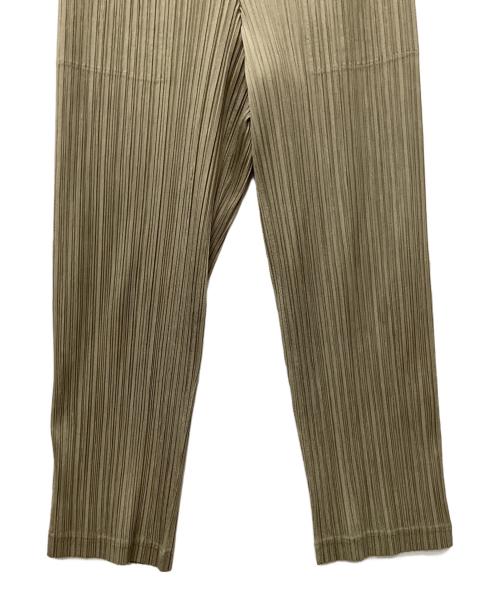 PLEATS PLEASE（プリーツプリーズ）PLEATS PLEASE (プリーツプリーズ) プリーツパンツ ベージュ サイズ:2の古着・服飾アイテム