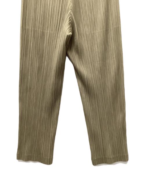 PLEATS PLEASE（プリーツプリーズ）PLEATS PLEASE (プリーツプリーズ) プリーツパンツ ベージュ サイズ:2の古着・服飾アイテム