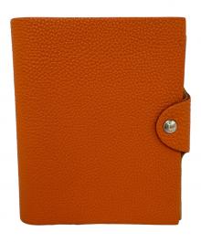 HERMES（エルメス）の古着「手帳カバー」｜オレンジ