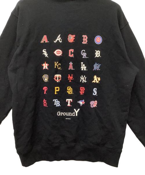 New Era（ニューエラ）New Era (ニューエラ) GROUND Y (グラウンドワイ) パーカー ブラック サイズ:XLの古着・服飾アイテム