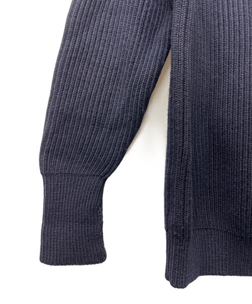 ANDERSEN-ANDERSEN（アンデルセン アンデルセン）ANDERSEN-ANDERSEN (アンデルセン アンデルセン) クルーネックニット ネイビー サイズ:Ｌの古着・服飾アイテム