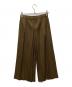 PLEATS PLEASE（プリーツプリーズ）の古着「ワイドパンツ」｜ブラウン