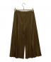 PLEATS PLEASE (プリーツプリーズ) ワイドパンツ ブラウン サイズ:2：13000円