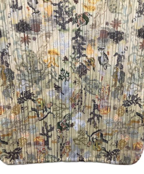 PLEATS PLEASE（プリーツプリーズ）PLEATS PLEASE (プリーツプリーズ) 長袖ブラウス グレーマルチ サイズ:4の古着・服飾アイテム