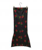 PLEATS PLEASEプリーツプリーズ）の古着「ロングスカート」｜グレー