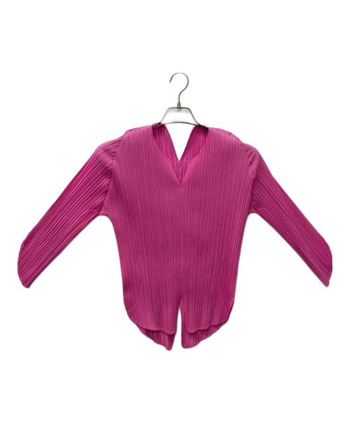 PLEATS PLEASE（プリーツプリーズ）PLEATS PLEASE (プリーツプリーズ) ブラウス ピンク サイズ:3の古着・服飾アイテム