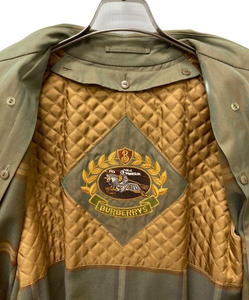 Burberry's（バーバリーズ）Burberry's (バーバリーズ) ヴィンテージコート オリーブ サイズ:9の古着・服飾アイテム