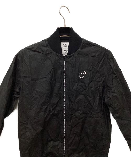 adidas（アディダス）adidas (アディダス) HUMAN MADE (ヒューマンメイド) トラックジャケット ブラック サイズ:XSの古着・服飾アイテム