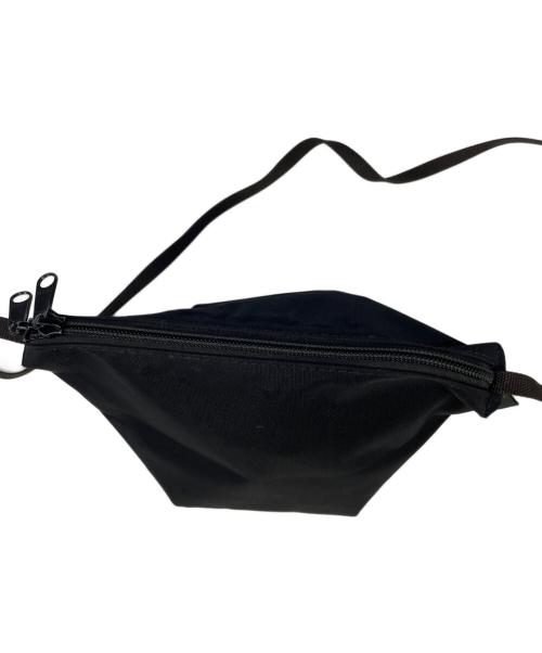 Herve Chapelier（エルベシャプリエ）Herve Chapelier (エルベシャプリエ) ショルダーポーチ ブラックの古着・服飾アイテム