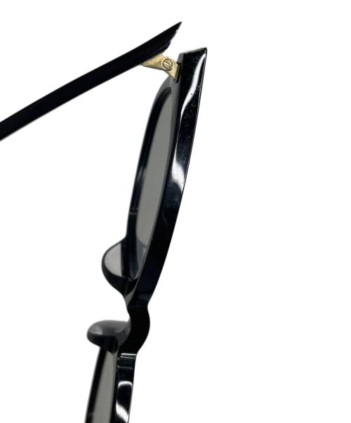 A.D.S.R.（エーディーエスアール）A.D.S.R. (エーディーエスアール) 眼鏡 ブラックの古着・服飾アイテム