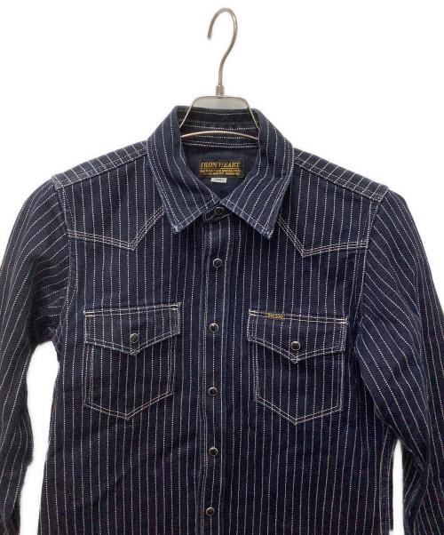 IRON HEART（アイアンハート）IRON HEART (アイアンハート) ワークジャケット ネイビー サイズ:Sの古着・服飾アイテム